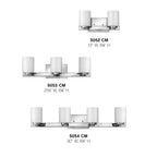 Hinkley Lighting 5052CM Chrome Two Light Vanity Image 2