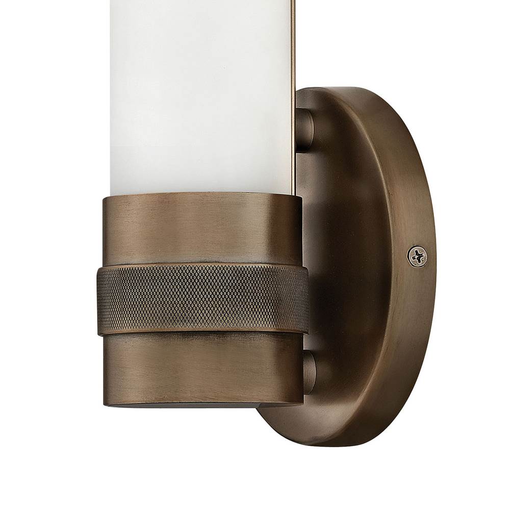 Hinkley Lighting 5070CR Champagne Bronze Small Led Sconce Image 2