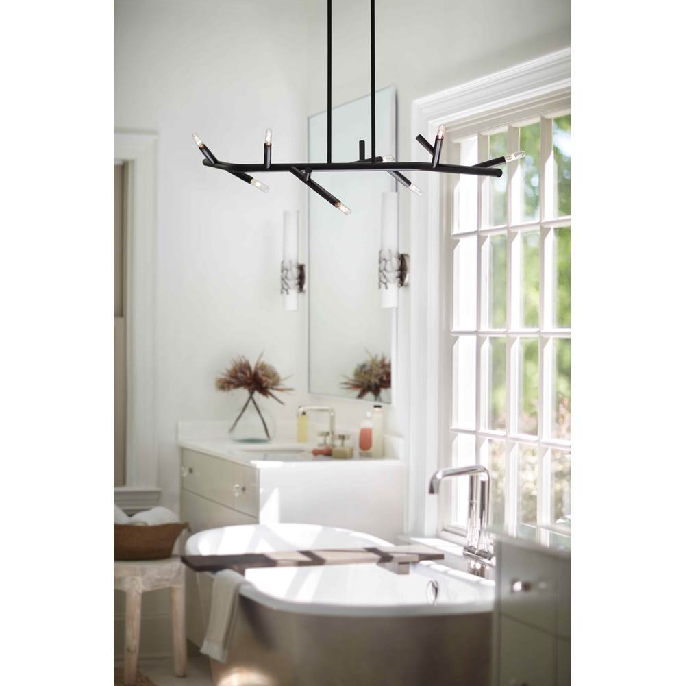 Hinkley Lighting 50871BN Brushed Nickel Small Led Sconce Image 2