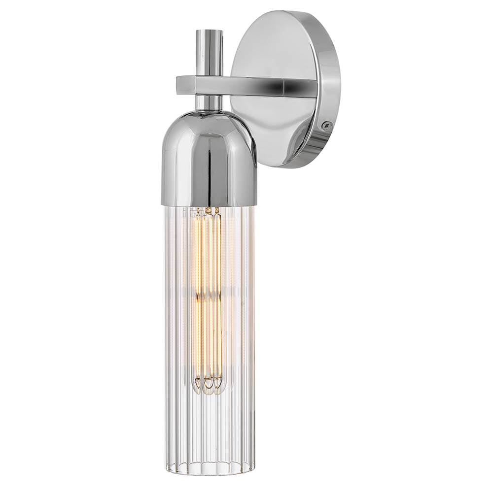 Hinkley Lighting 50910CM Chrome Medium Single Light Sconce Image 1