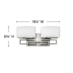 Hinkley Lighting Lanza Two Light Vanity
