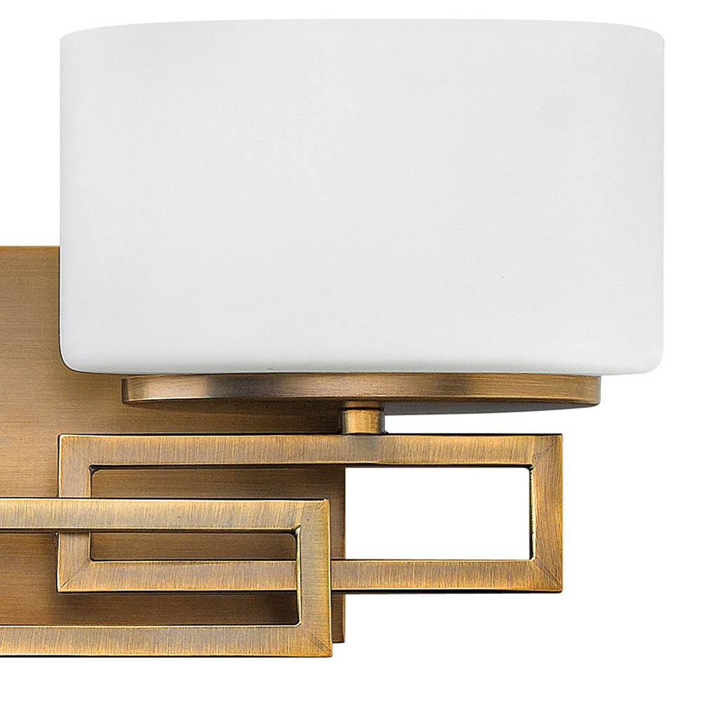 Hinkley Lighting 5102BR Brushed Bronze Two Light Vanity Image 2