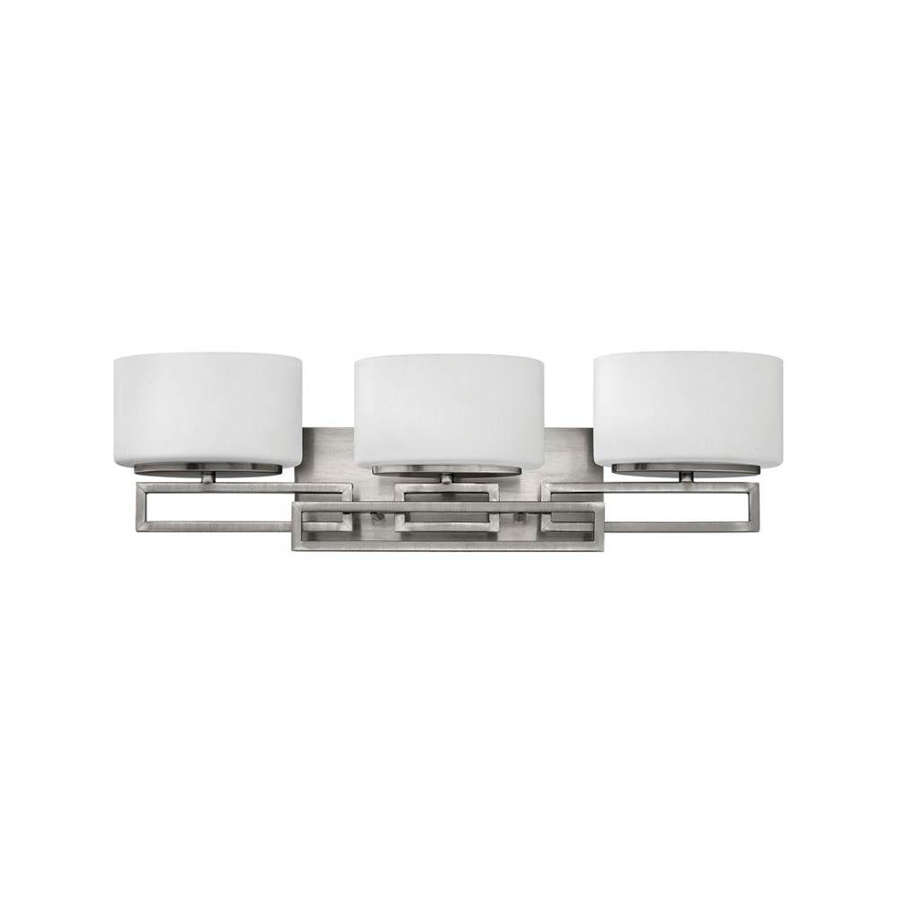 Hinkley Lighting 5103AN Antique Nickel Three Light Vanity Image 1