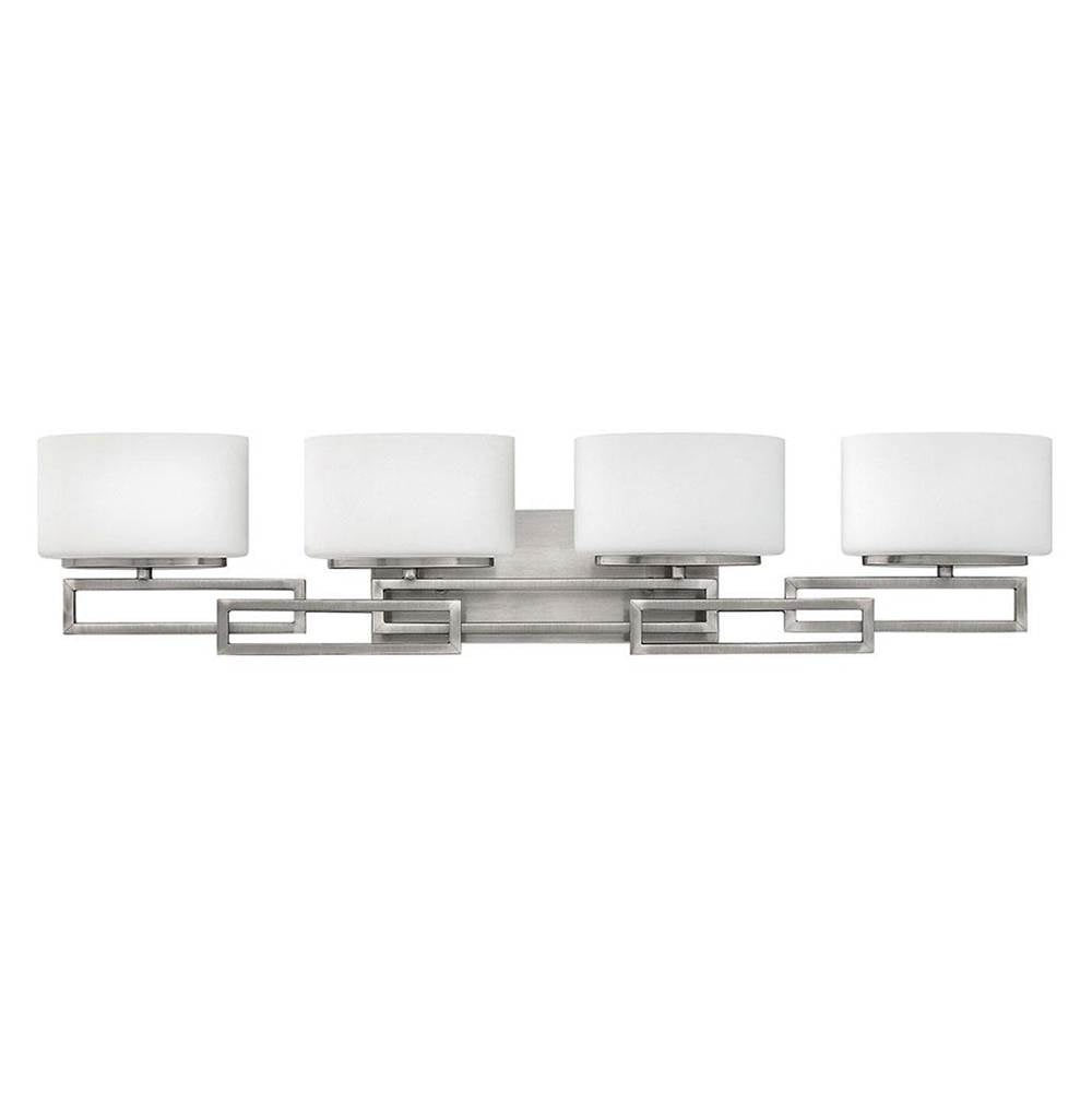 Hinkley Lighting 5104AN Antique Nickel Four Light Vanity Image 1