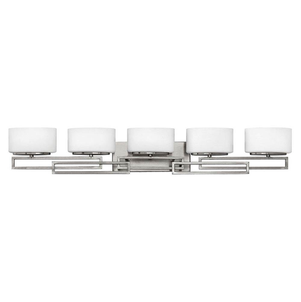 Hinkley Lighting 5105AN Antique Nickel Five Light Vanity Image 1