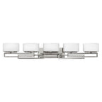Hinkley Lighting 5105AN Antique Nickel Five Light Vanity Image 1
