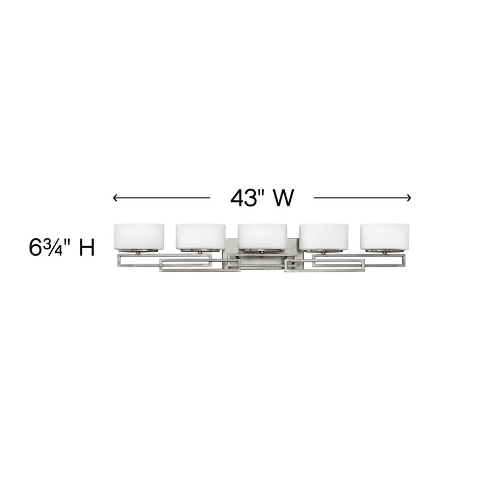 Hinkley Lighting Lanza Five Light Vanity