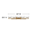 Hinkley Lighting Lanza Five Light Vanity