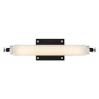 Hinkley Lighting 51090BK-CM Black,Chrome Small Led Sconce Image 3