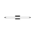 Hinkley Lighting 51093BK-CM Black,Chrome Large Led Sconce Image 1
