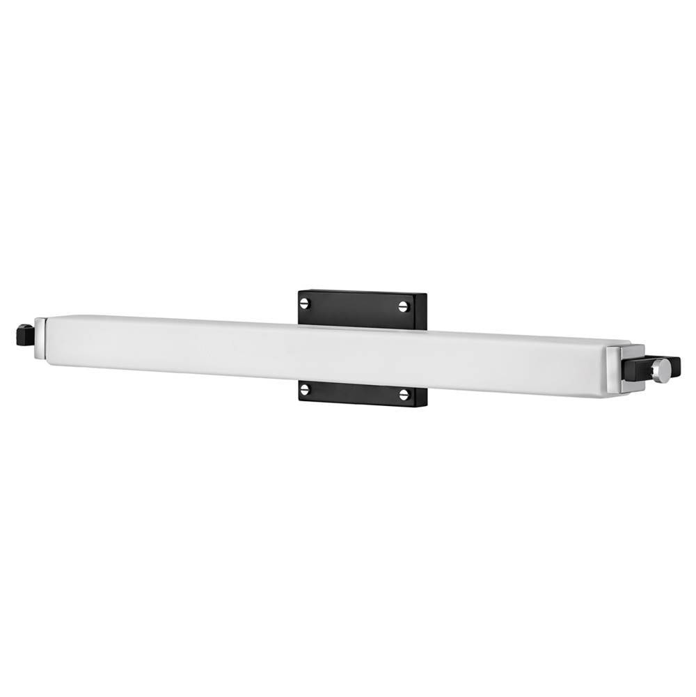 Hinkley Lighting 51093BK-CM Black,Chrome Large Led Sconce Image 2