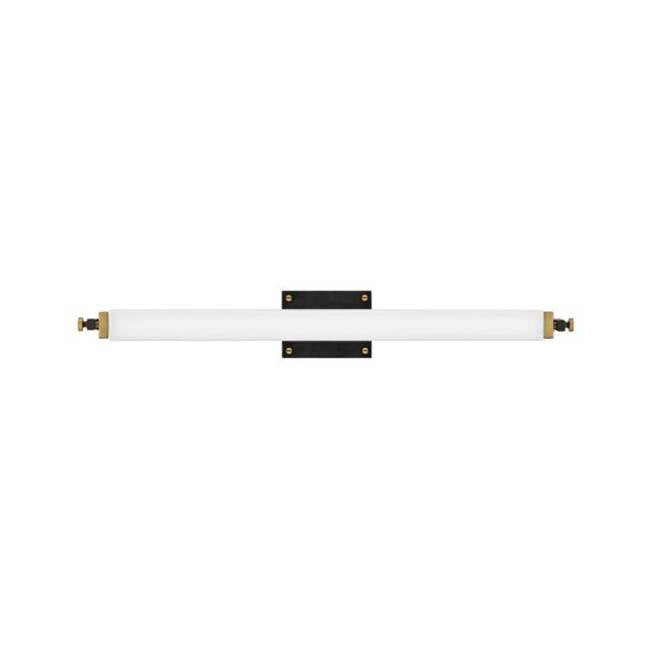 Hinkley Lighting 51093BK-HB Black,Heritage Brass Large Led Sconce Image 5