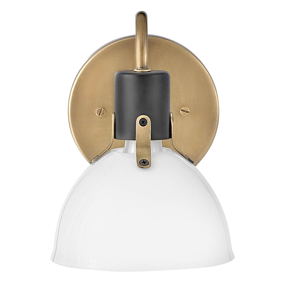 Hinkley Lighting 51110HB Heritage Brass Single Light Vanity Image 6