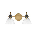 Hinkley Lighting 51112HB Heritage Brass Two Light Vanity Image 1