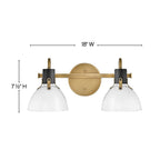 Hinkley Lighting Argo Two Light Vanity
