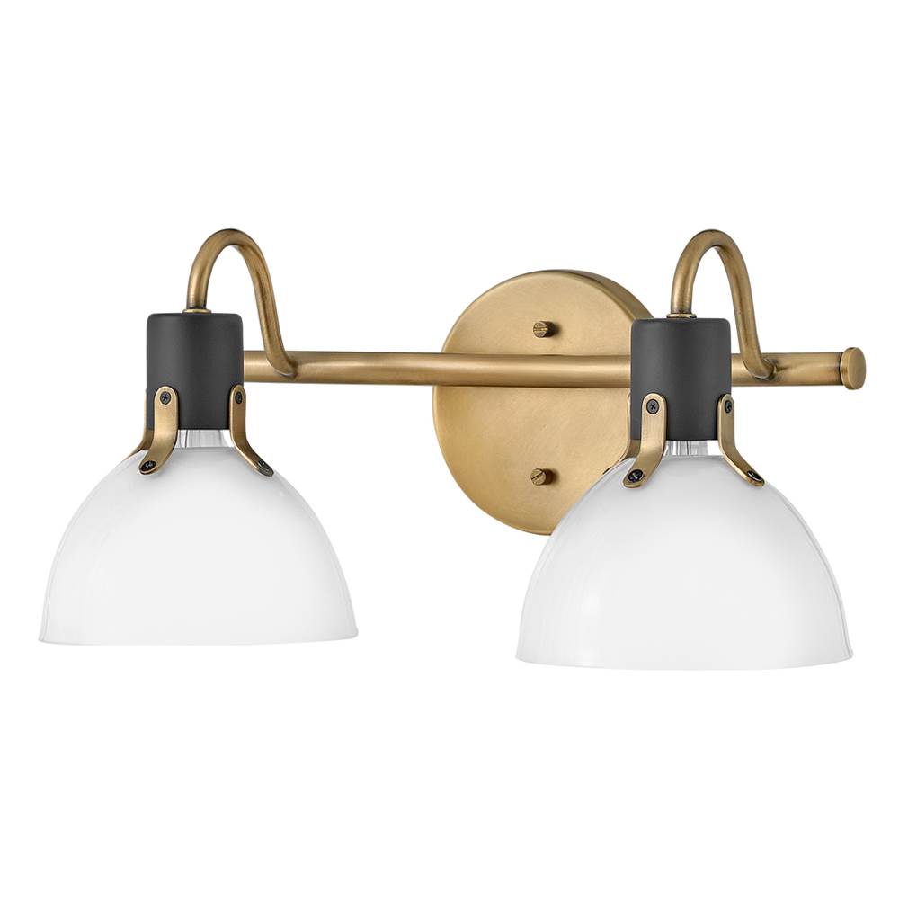 Hinkley Lighting 51112HB Heritage Brass Two Light Vanity Image 4
