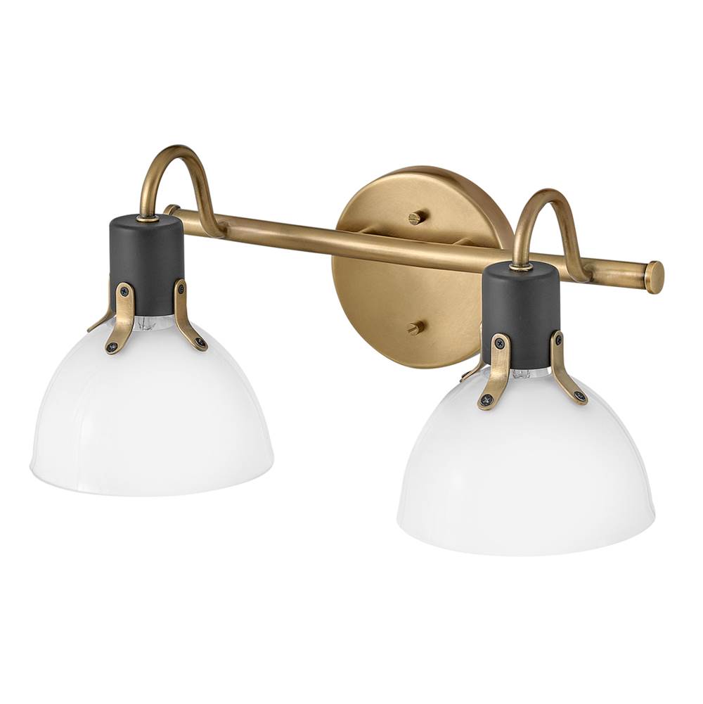 Hinkley Lighting 51112HB Heritage Brass Two Light Vanity Image 3
