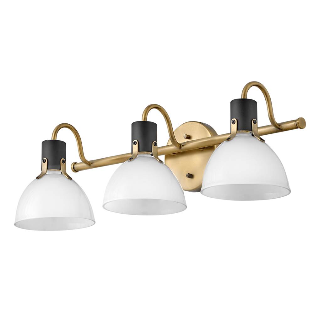 Hinkley Lighting 51113HB Heritage Brass Three Light Vanity Image 6