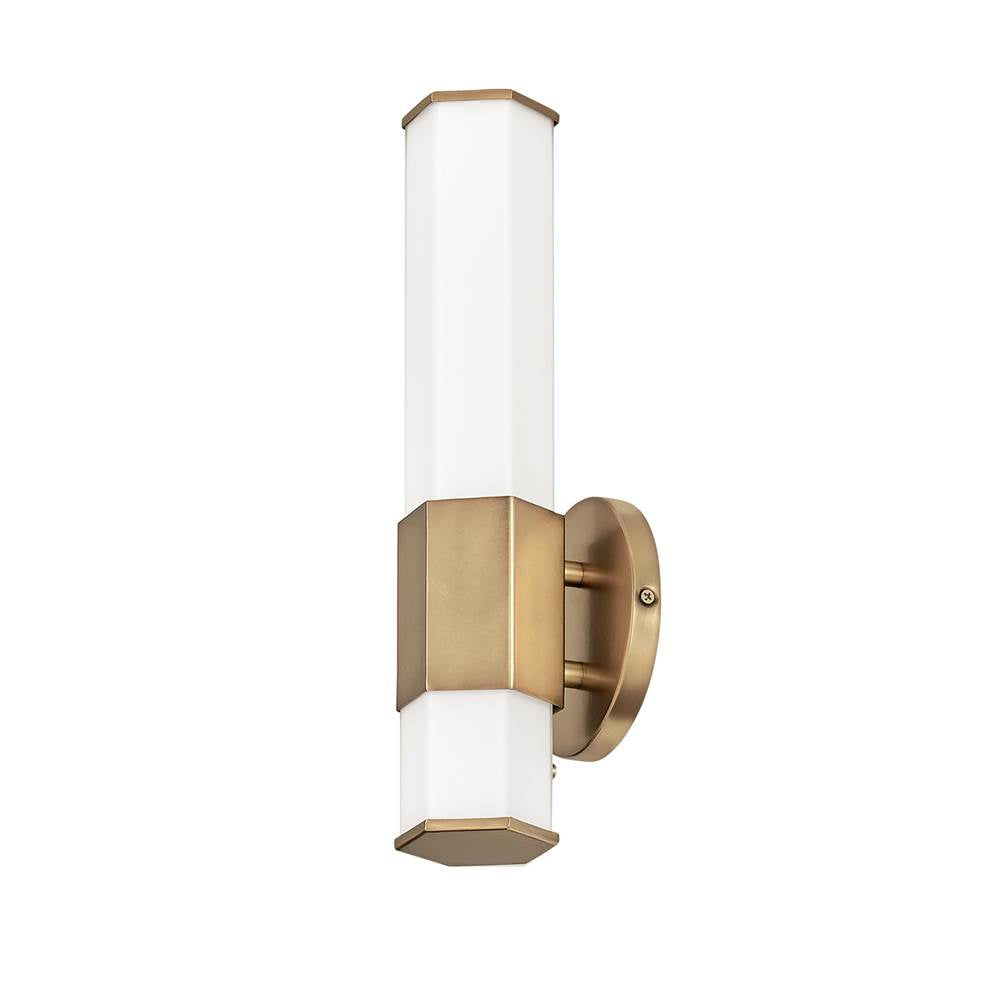 Hinkley Lighting 51150HB Heritage Brass Small Led Sconce Image 4