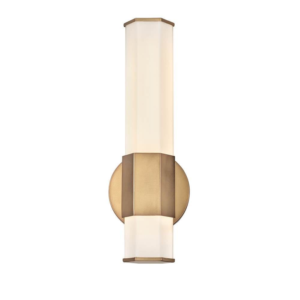 Hinkley Lighting 51150HB Heritage Brass Small Led Sconce Image 3