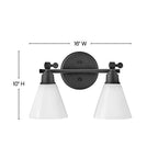 Hinkley Lighting Arti Two Light Vanity