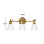 Hinkley Lighting Arti Three Light Vanity