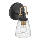 Hinkley Lighting 51270BK Black Single Light Vanity Image 3