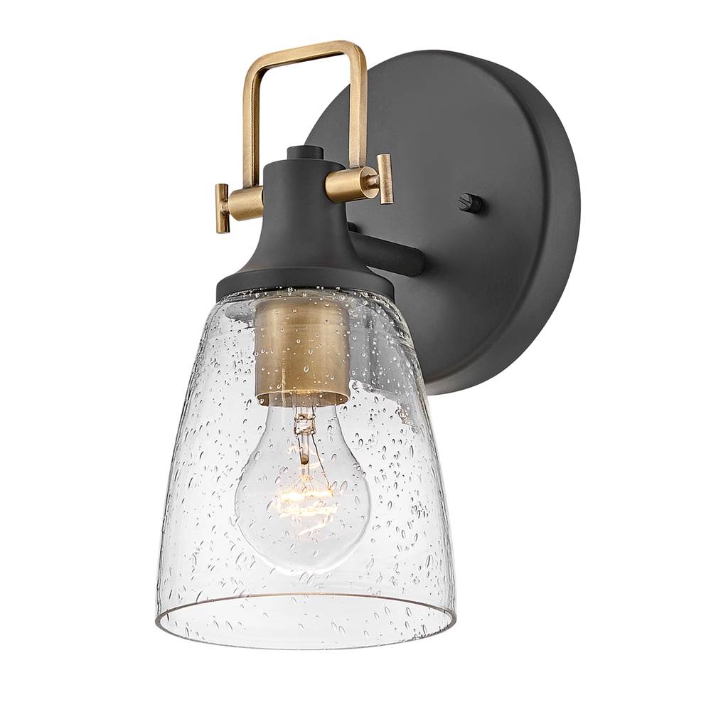 Hinkley Lighting 51270BK Black Single Light Vanity Image 2