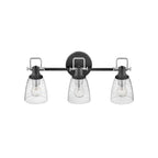 Hinkley Lighting 51273BK-CM Black Three Light Vanity Image 4