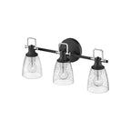 Hinkley Lighting 51273BK-CM Black Three Light Vanity Image 3