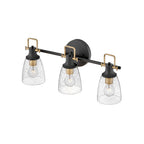 Hinkley Lighting 51273BK Black Three Light Vanity Image 3