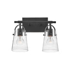 Hinkley Lighting 5132BK Black Two Light Vanity Image 5