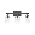 Hinkley Lighting 5133BK Black Three Light Vanity Image 1