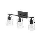 Hinkley Lighting 5133BK Black Three Light Vanity Image 3