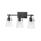 Hinkley Lighting 5133BK Black Three Light Vanity Image 2