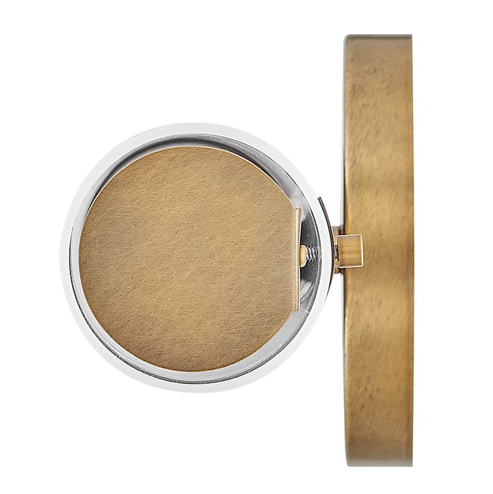 Hinkley Lighting 51382THB Textured Heritage Brass Medium Led Vanity Image 6
