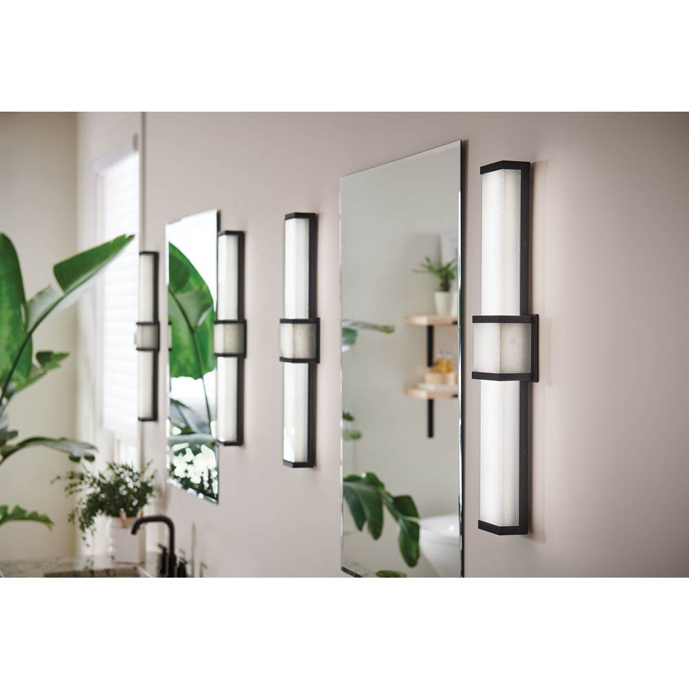 Hinkley Lighting 51582BK Black Medium Led Vanity Image 3