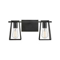 Hinkley Lighting 5162BK Black Two Light Vanity Image 1