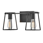 Hinkley Lighting 5162BK Black Two Light Vanity Image 8