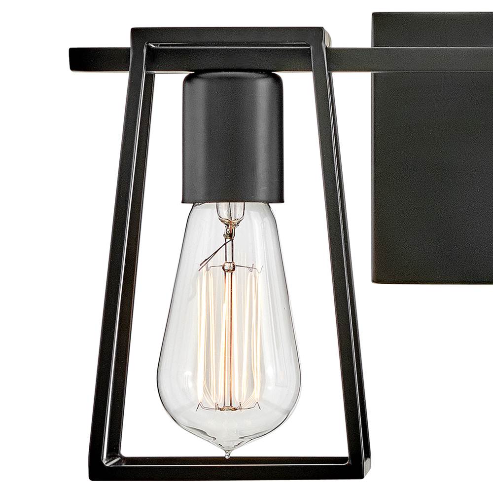 Hinkley Lighting 5162BK Black Two Light Vanity Image 4
