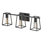 Hinkley Lighting 5163BK Black Three Light Vanity Image 6