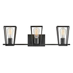 Hinkley Lighting 5163BK Black Three Light Vanity Image 2