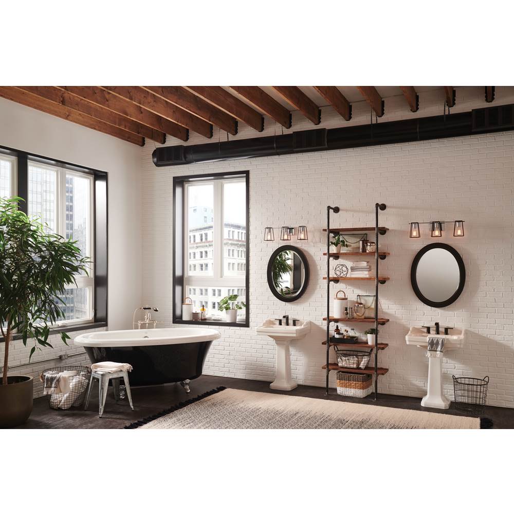 Hinkley Lighting 5163CM Chrome Three Light Vanity Image 2