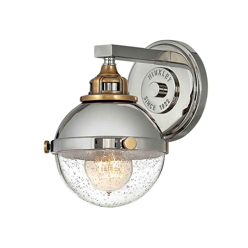 Hinkley Lighting 5170PN Polished Nickel Single Light Vanity Image 3