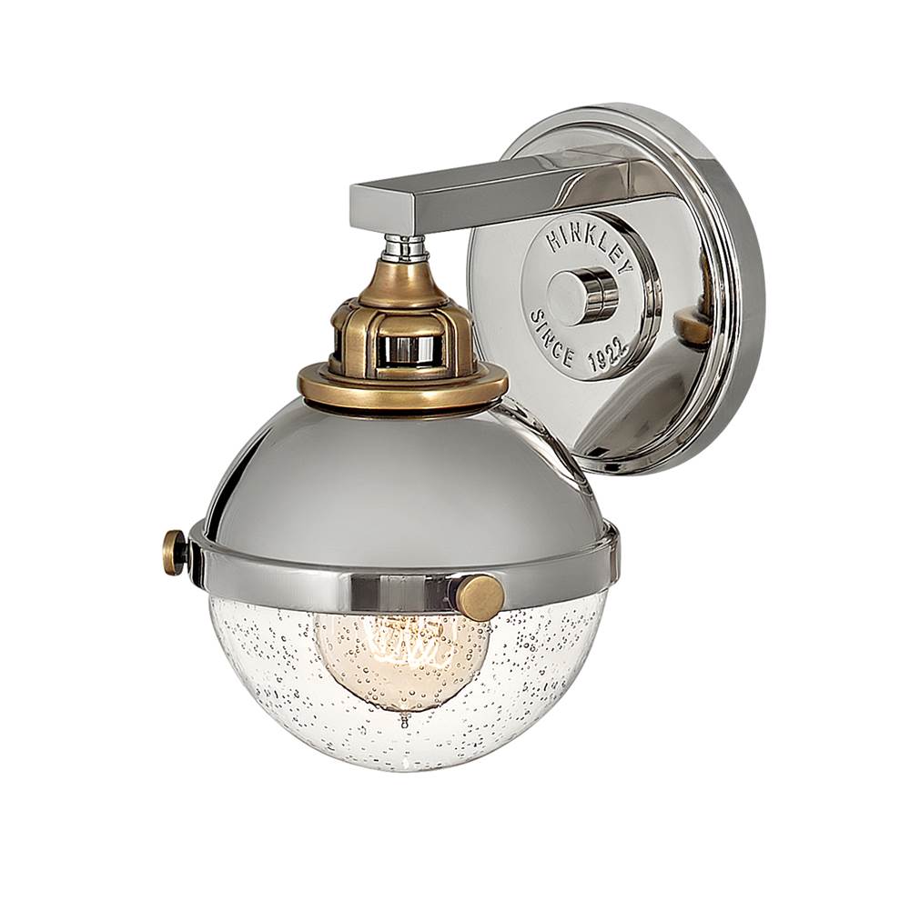 Hinkley Lighting 5170PN Polished Nickel Single Light Vanity Image 2