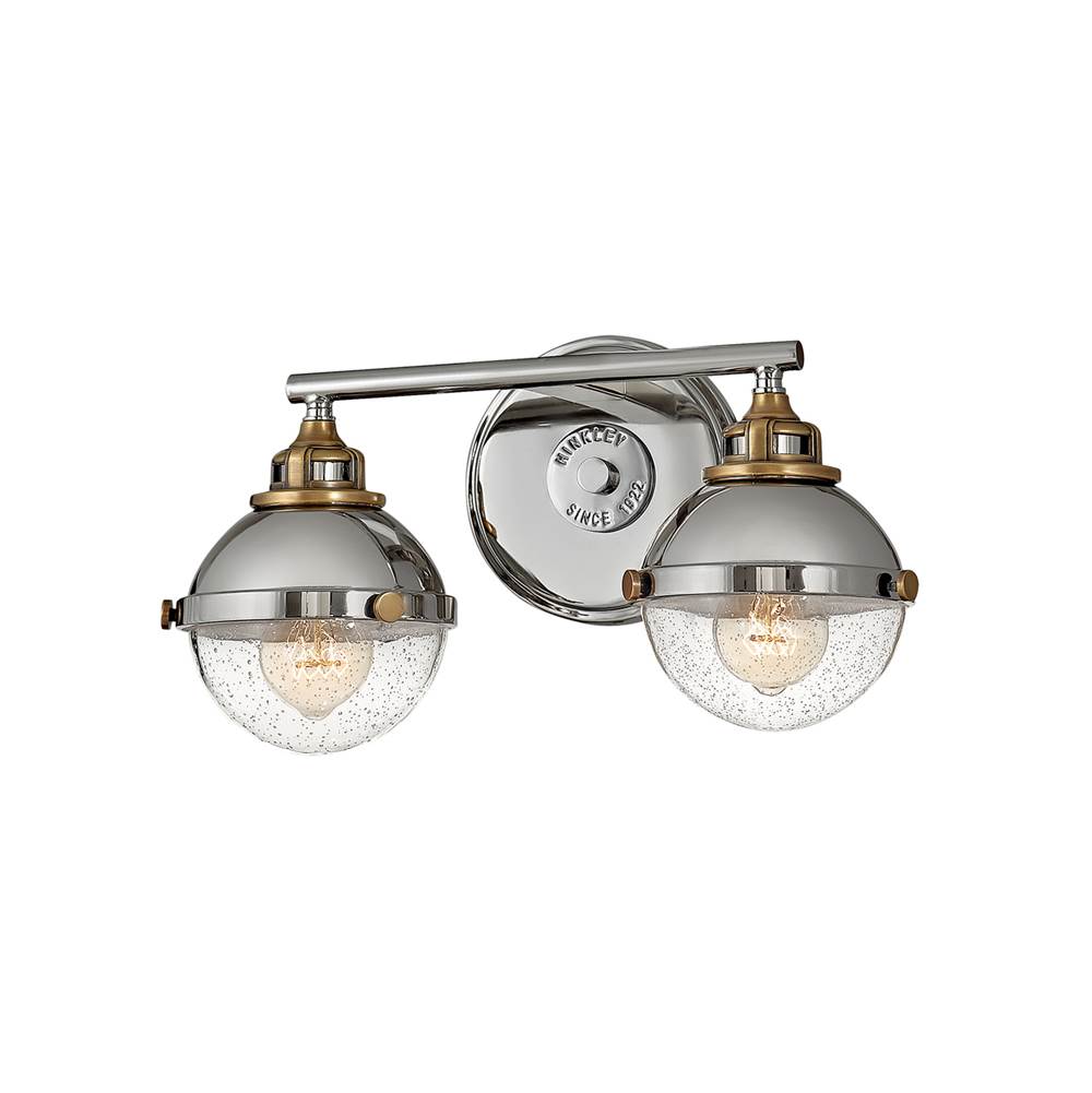 Hinkley Lighting 5172PN Polished Nickel Two Light Vanity Image 3