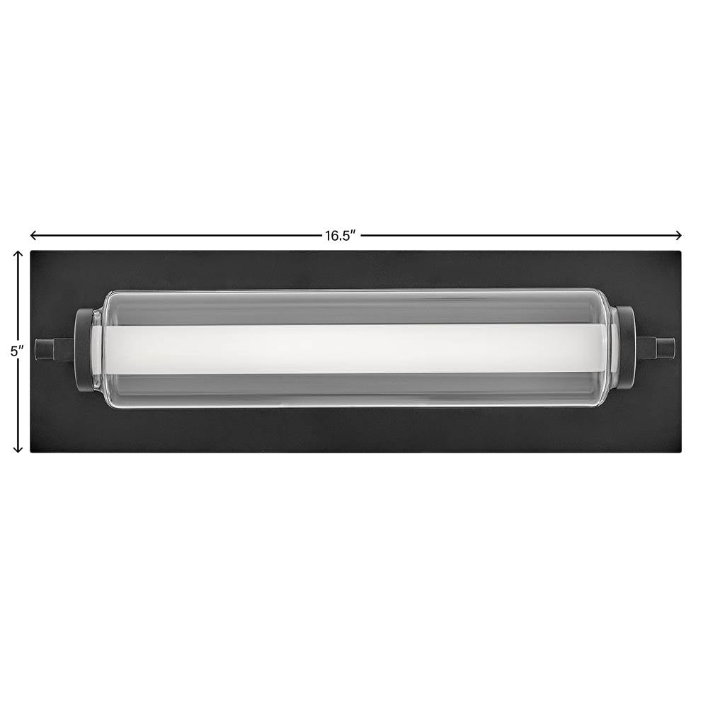 Hinkley Lighting 52020BK Black Small Led Vanity Image 2