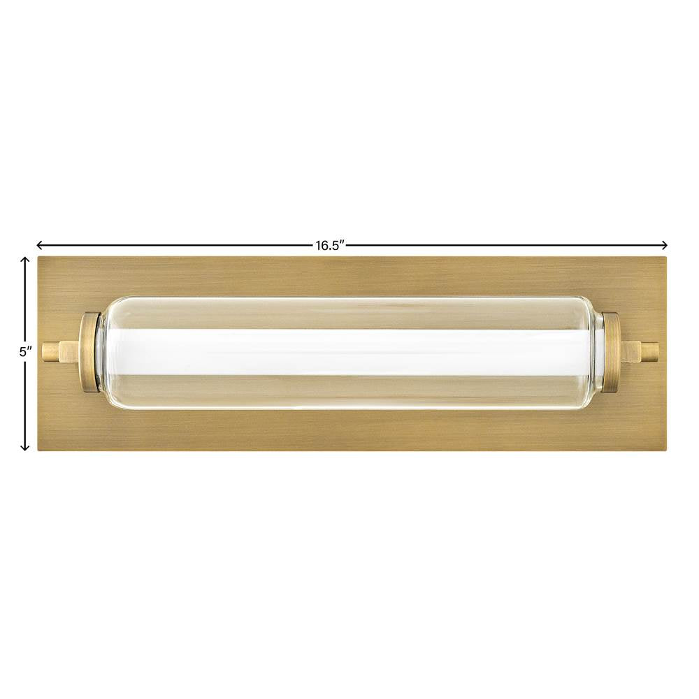 Hinkley Lighting 52020LCB Lacquered Brass Small Led Vanity Image 2