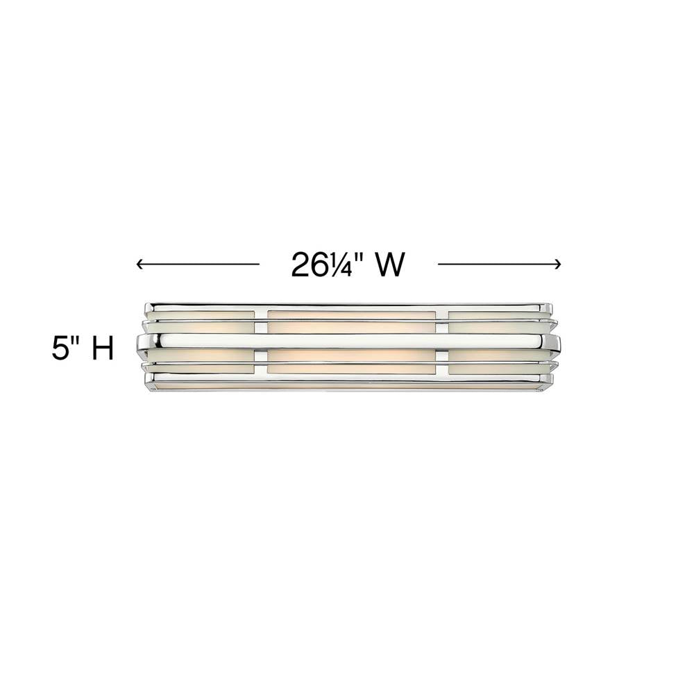 Hinkley Lighting Winton Four Light Vanity