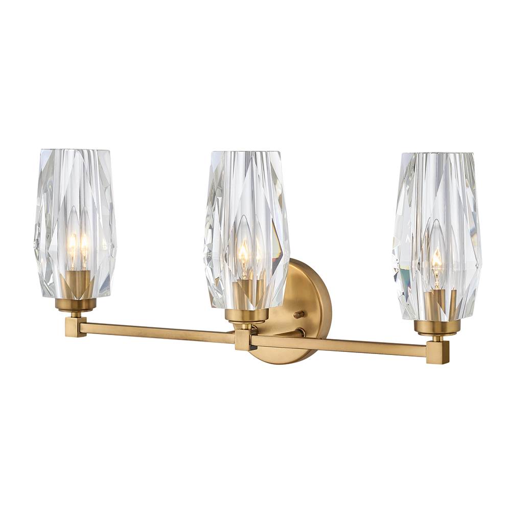 Hinkley Lighting 52483HB Heritage Brass Three Light Vanity Image 2